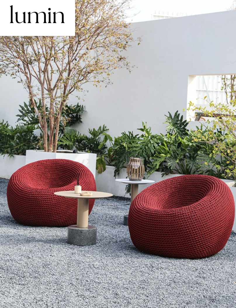 Knot String-Style Sofa and Chair
