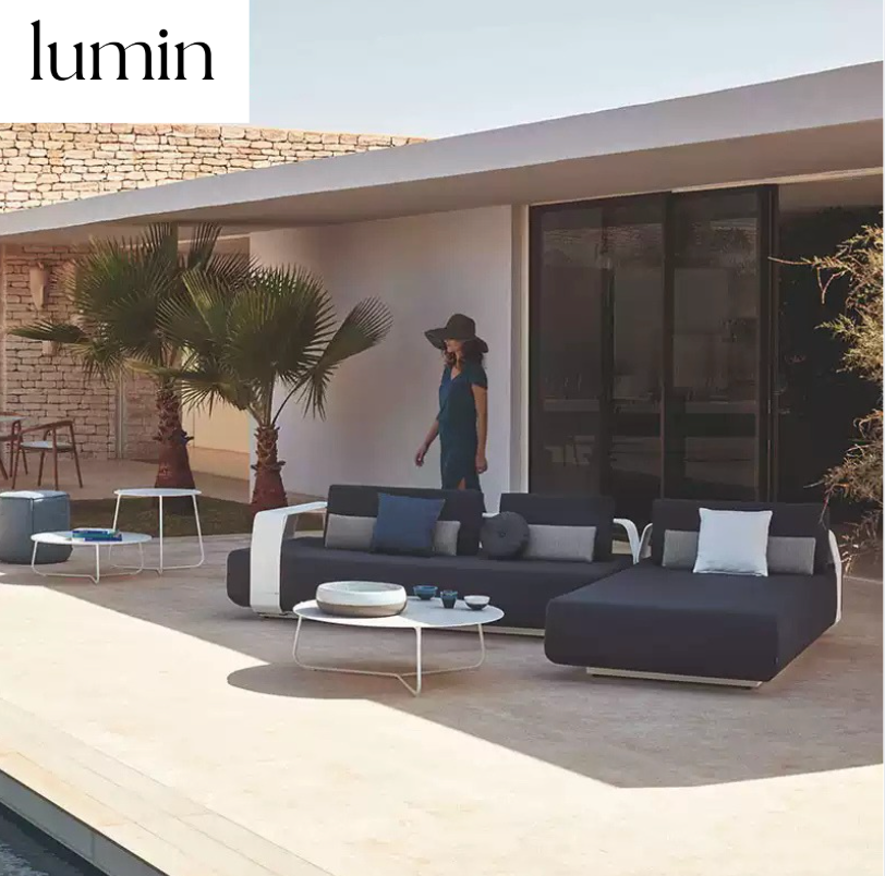 Twilight - Coated Aluminum Sofa Set