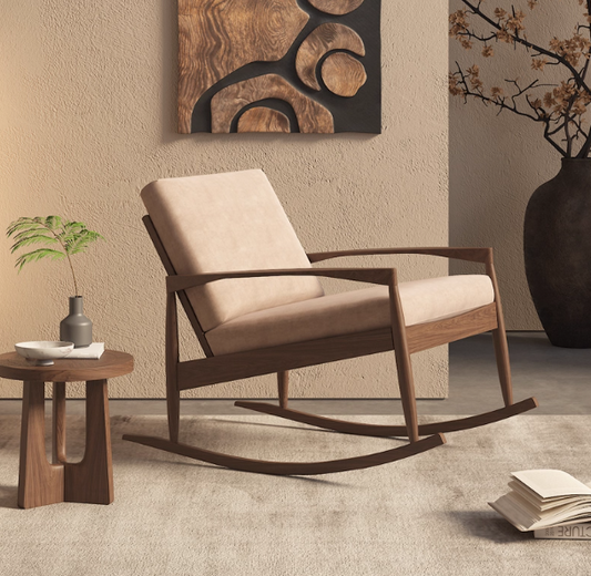 Elegant Timber Rocking Lounge