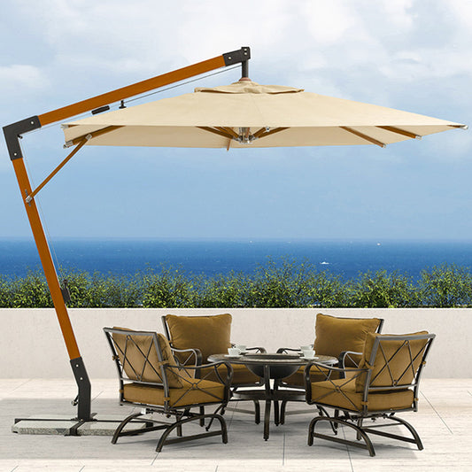 Columbian Style Overhang Marble Base Umbrella