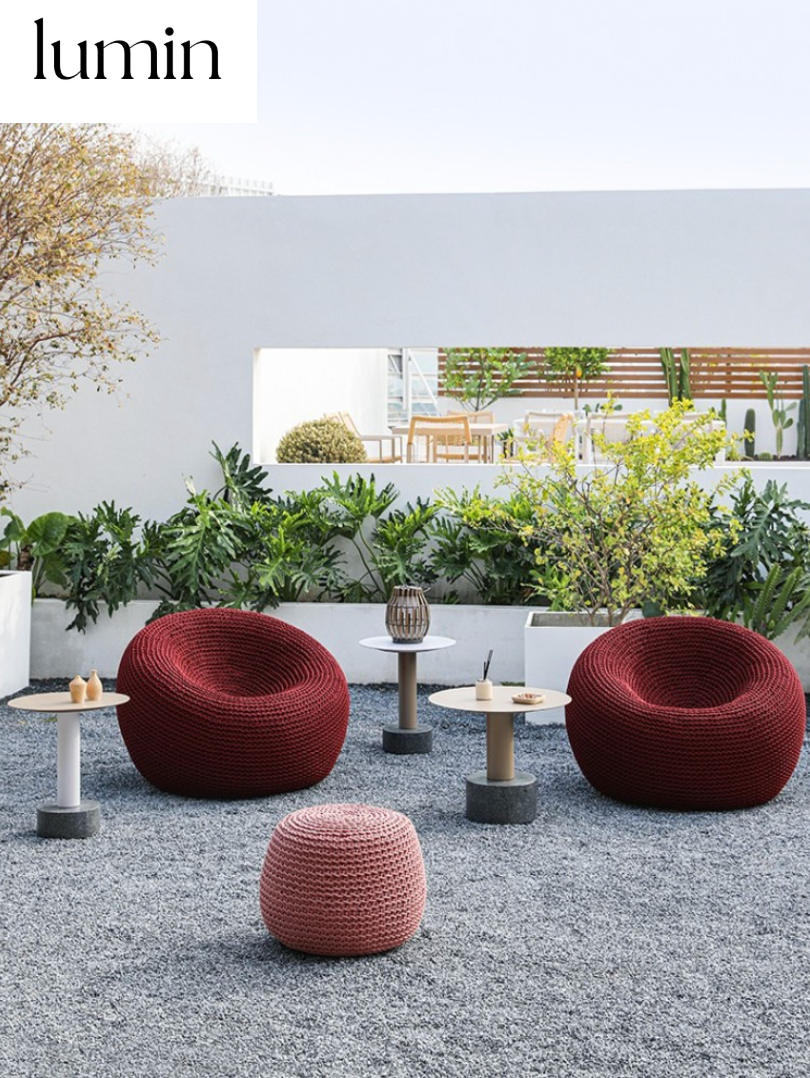 Knot String-Style Sofa and Chair